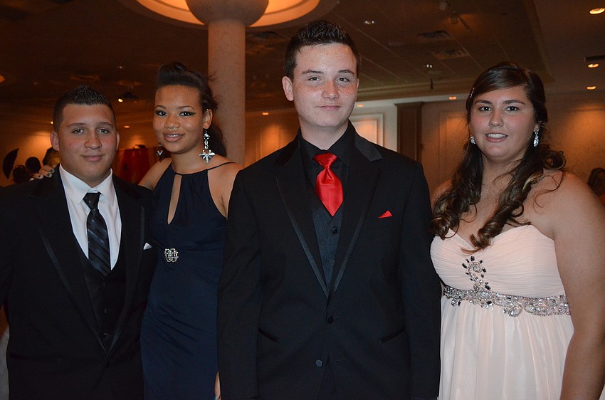 Carlos Arevalo, Destiny Sowell, Daniel Hoy and Samantha Wallice Villacorta