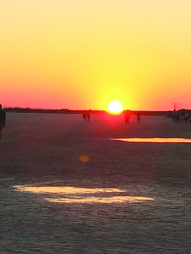 Jan Shoemaker Means submitted this sunset photo, taken during the Siesta Key drum circle.