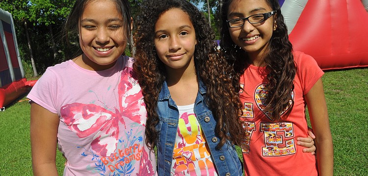 Christina Ibarra, Kiara Sanders and Maria Garcia