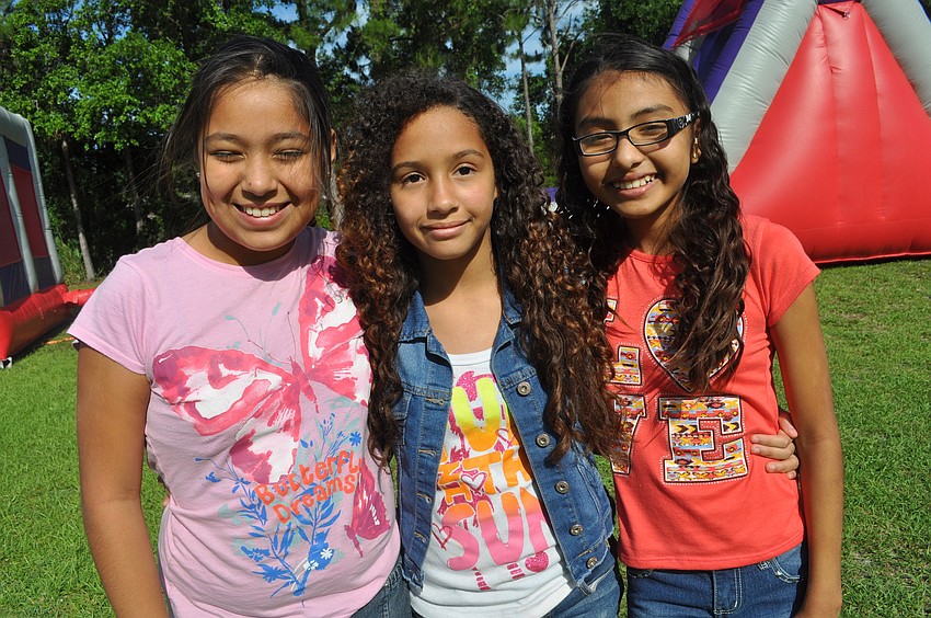 Christina Ibarra, Kiara Sanders and Maria Garcia
