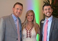 Sam Davidson, Shannon Brzuchalski and Frank Maggio member of the Community Youth Development Board of Directors