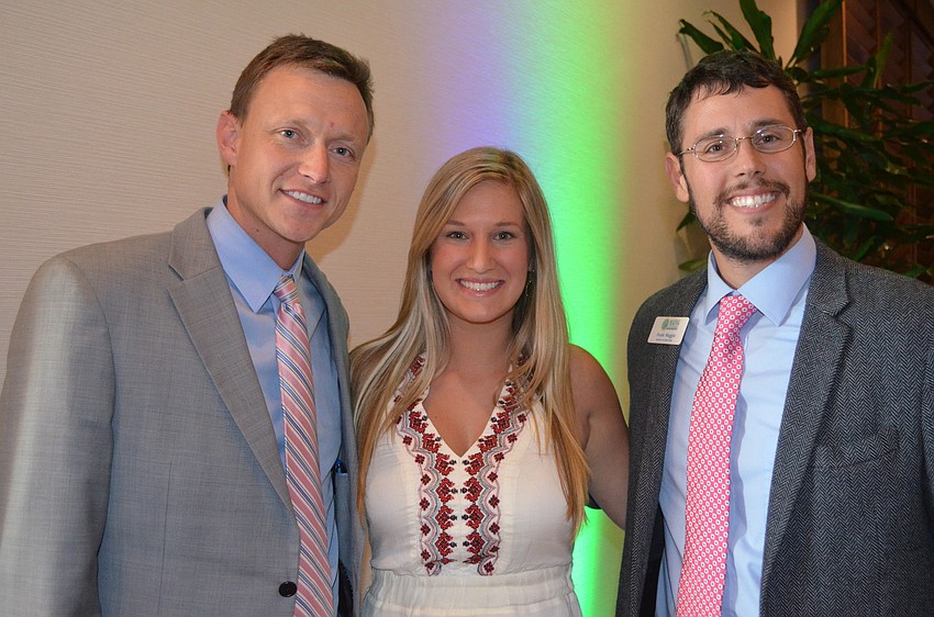 Sam Davidson, Shannon Brzuchalski and Frank Maggio member of the Community Youth Development Board of Directors