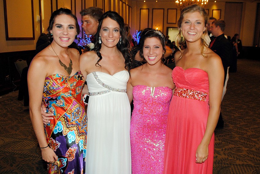 Katie James, Kelsey Scott, Maria Holton and Megan Shumway