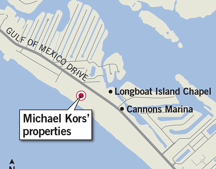 Fashion designer Michael Kors building home on Longboat Key