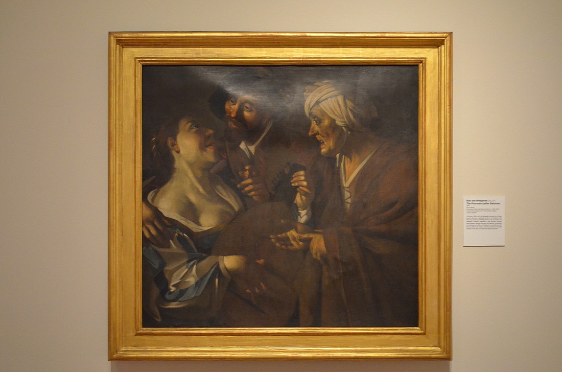 "The Procuress" by Han Van Meegeren is a forgery of Johannes Vermeer.