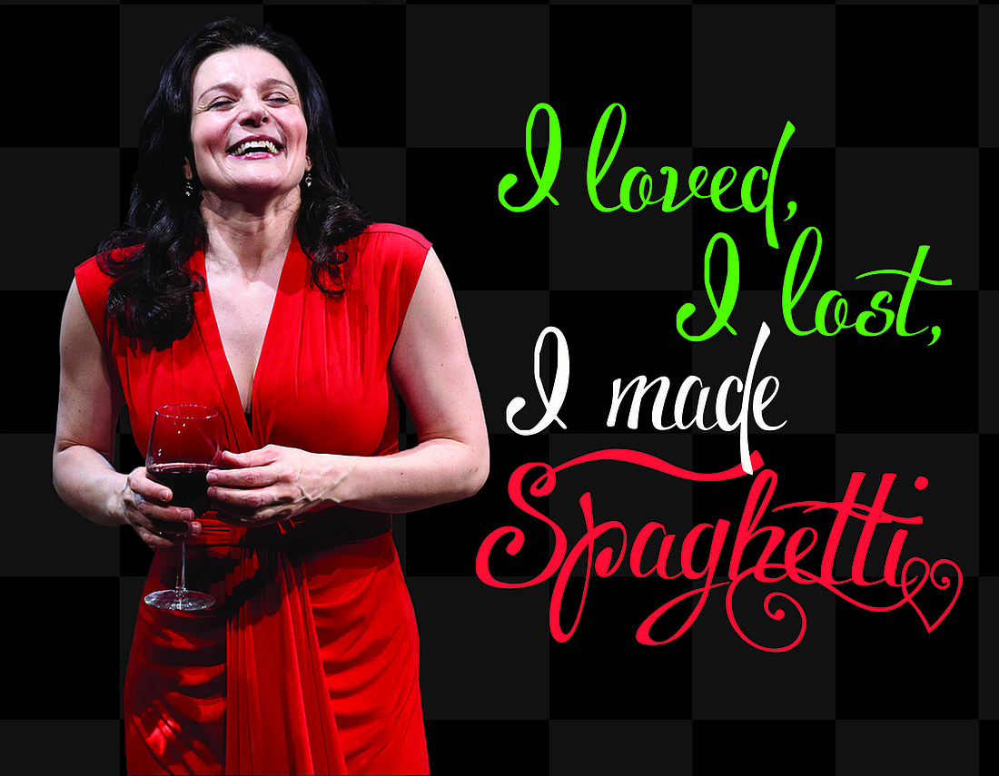 "I Loved, I Lost, I Made Spaghetti" runs through June 15, at the FSU Center for the Performing Arts.