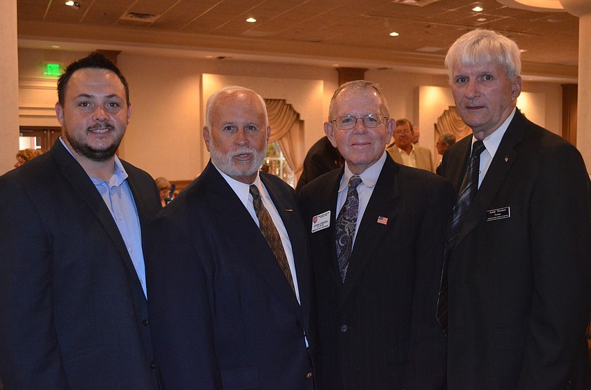 Honorees Chris Davis, Richard Alvarez, John Oâ€™Brien and Andy Hooker