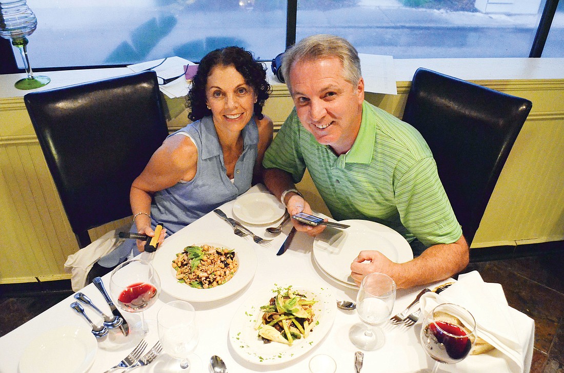 "We call it like we see it," Jack Littman-Quinn says of his and his wife's food reviews.
