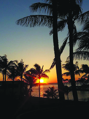 Sarasota resident Ray Collins submitted this sunset photo taken from The Ritz-Carlton, Sarasota.