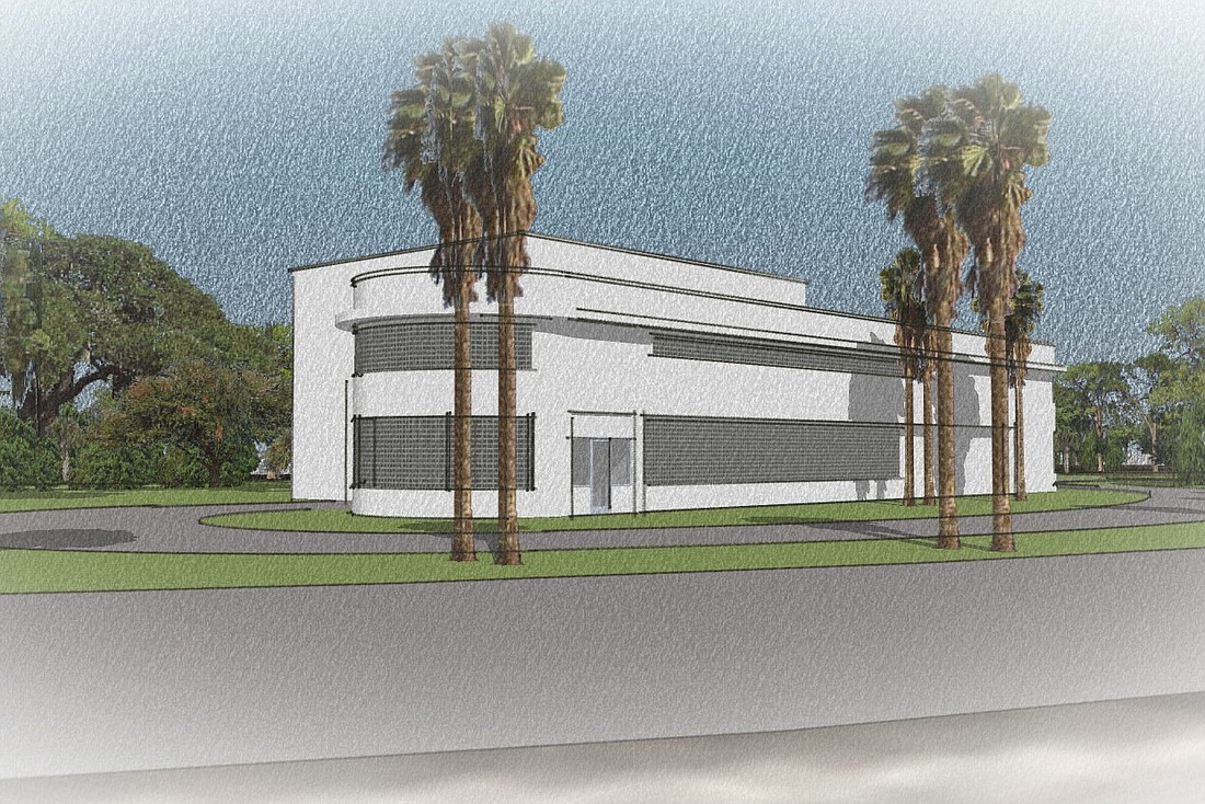The Art Deco concept was one of two options presented at Thursday's meeting.