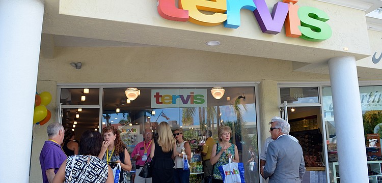The new Tervis store is located at 319 John Ringling Boulevard in St. Armands Circle.