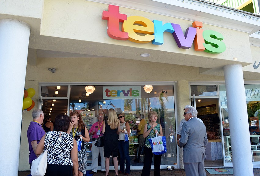 The new Tervis store is located at 319 John Ringling Boulevard in St. Armands Circle.