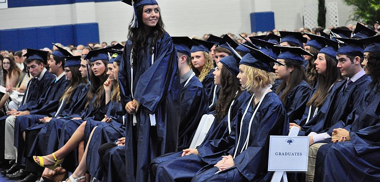 Jordan Brown stands as a legacy student.