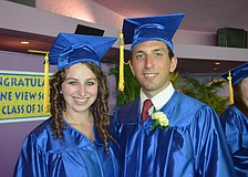 Jamie Albert and Daniel Yohann met in second grade at Pine View and are excited to graduate.