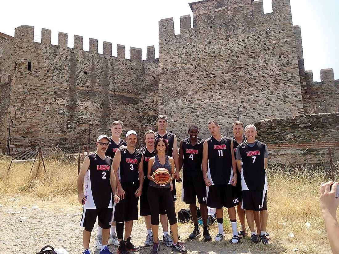 Mike Kelley represented the U.S. 50+ team in the 12th World Maxibasketball Championship, in Thessaloniki, Greece.