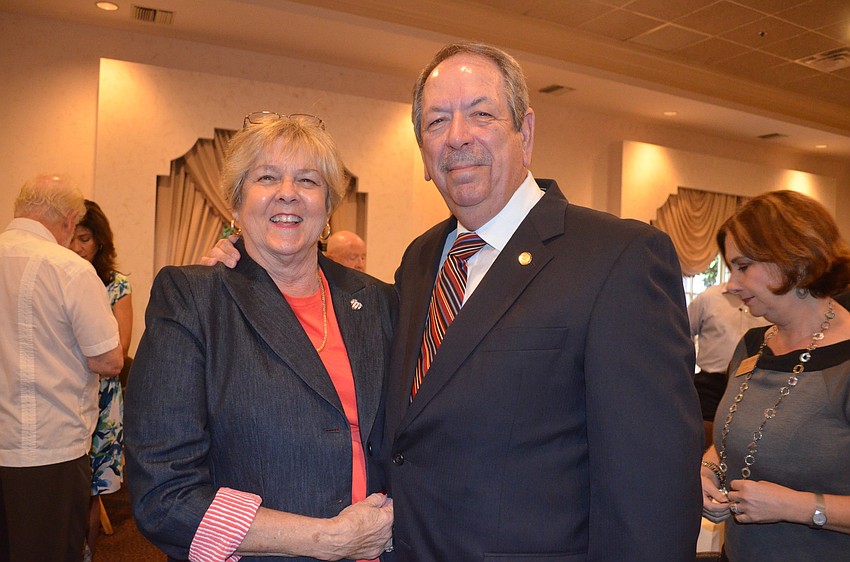Florida Rep. Ray Pilon with his wife, Casey