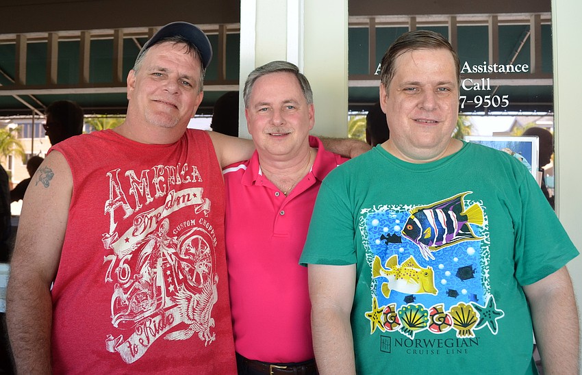 Brothers Jim, Bill and Richard Carrick