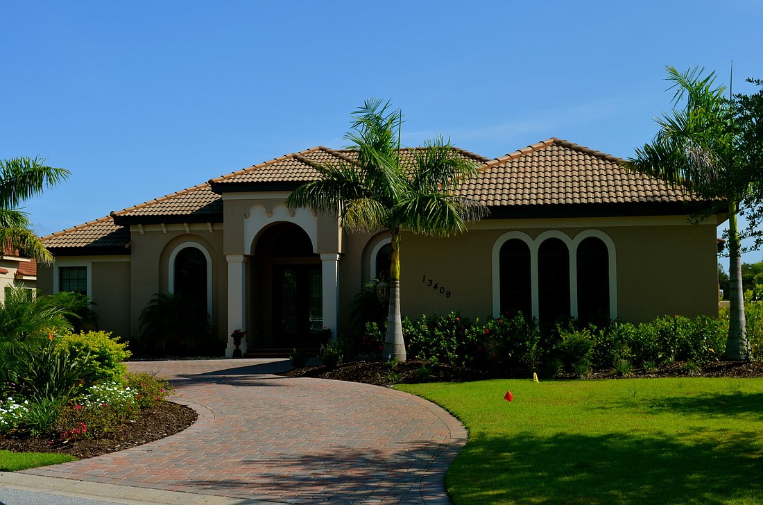 This Country Club Village at Lakewood Ranch home, which has three bedrooms, three baths and 2,829 square feet, sold for $755,000.
