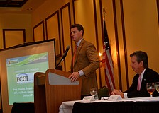 District 73 Rep. Greg Steube speaks about I-75 and University Parkway construction plans.