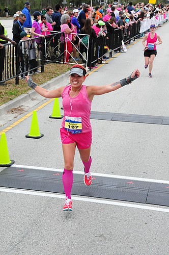 Sarasota resident Krissy Murphy began running in 2010 as a way to stay active. Now sheÃ¢â‚¬â„¢s in the middle of training for her 10th marathon with the hopes of qualifying for the Boston Marathon.
