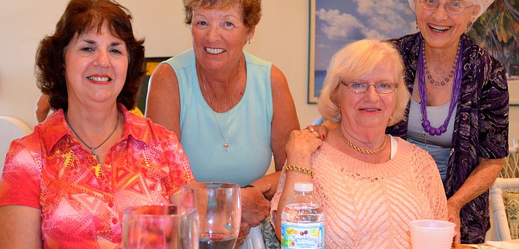 Vera Dragisic, Judy Strauss, Marianne Beckett and Ginny Dreher