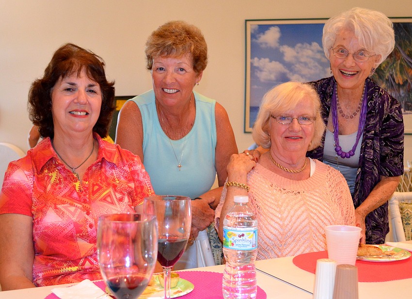 Vera Dragisic, Judy Strauss, Marianne Beckett and Ginny Dreher