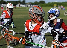 Ten-year-old Ryan Sforzo helped lead his team into the championship game June 22.