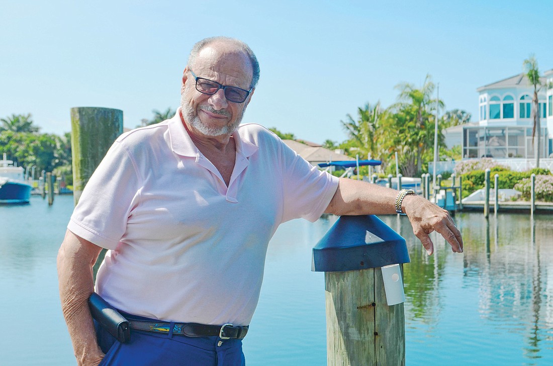 "There's a lot of arts going on in Sarasota," Joseph Volpe says. "Working in the arts all my life, I was attracted to this area."