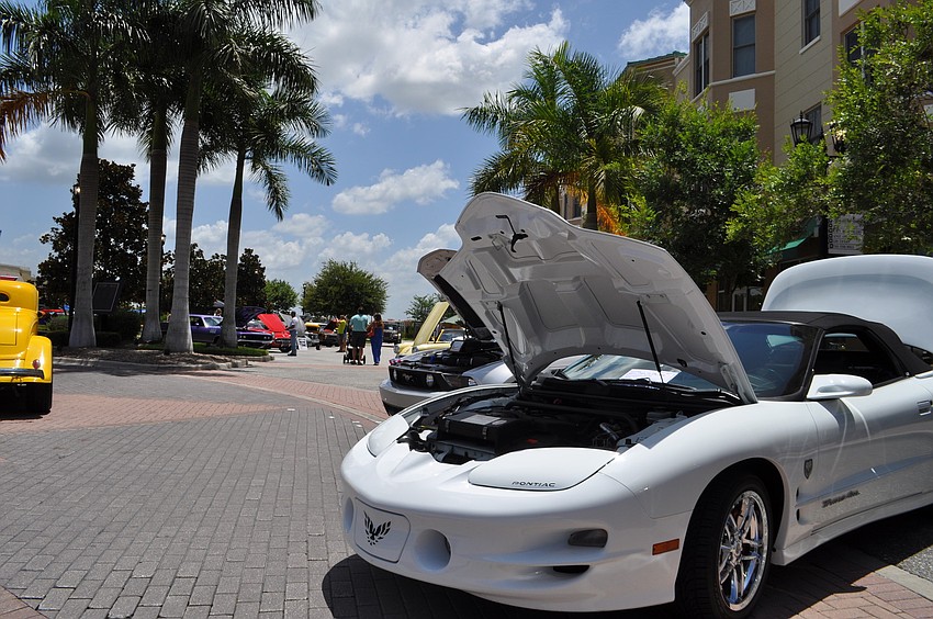 The public checked out a variety of classic cars.