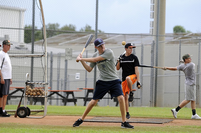 Sarasota High sophomore outfielder James Williams made sure to keep his eye on the ball.
