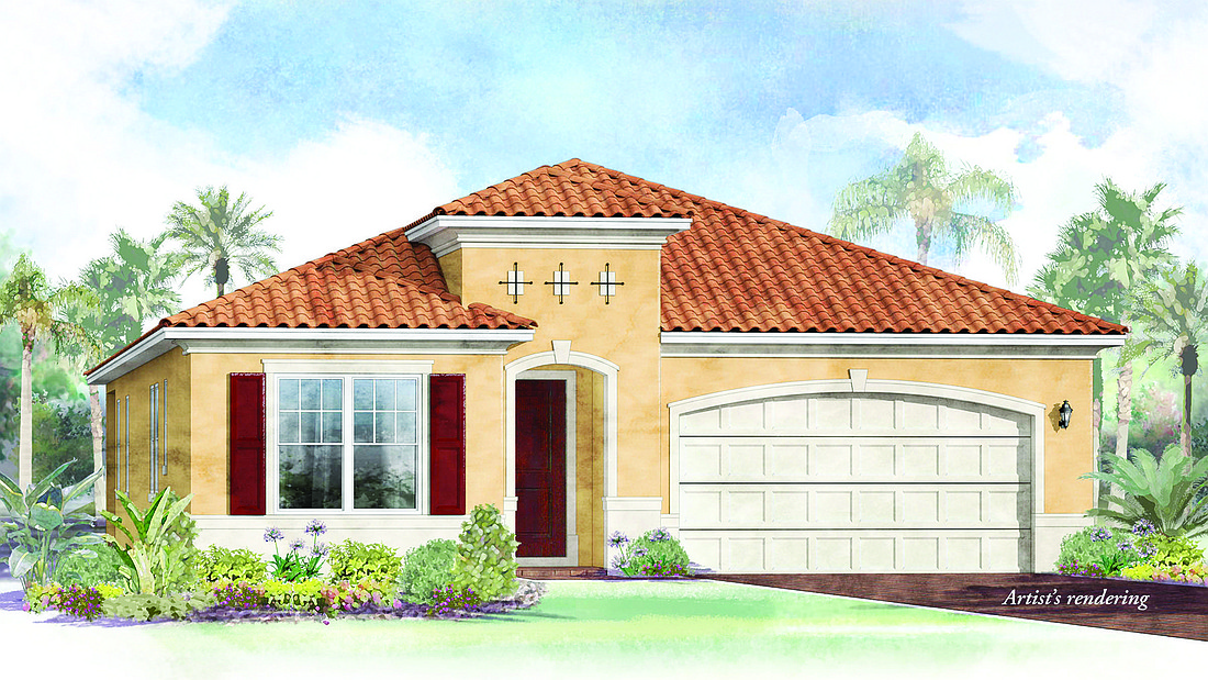 Courtesy rendering WCI Communities will offer floor plans from its Grand Villa series.