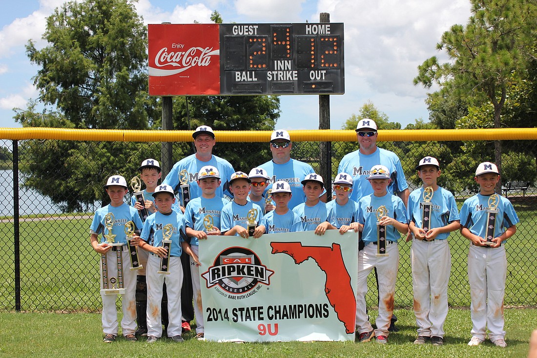 The Manatee Cal Ripken 9U All-Star team has won 17 straight games since forming seven weeks ago.