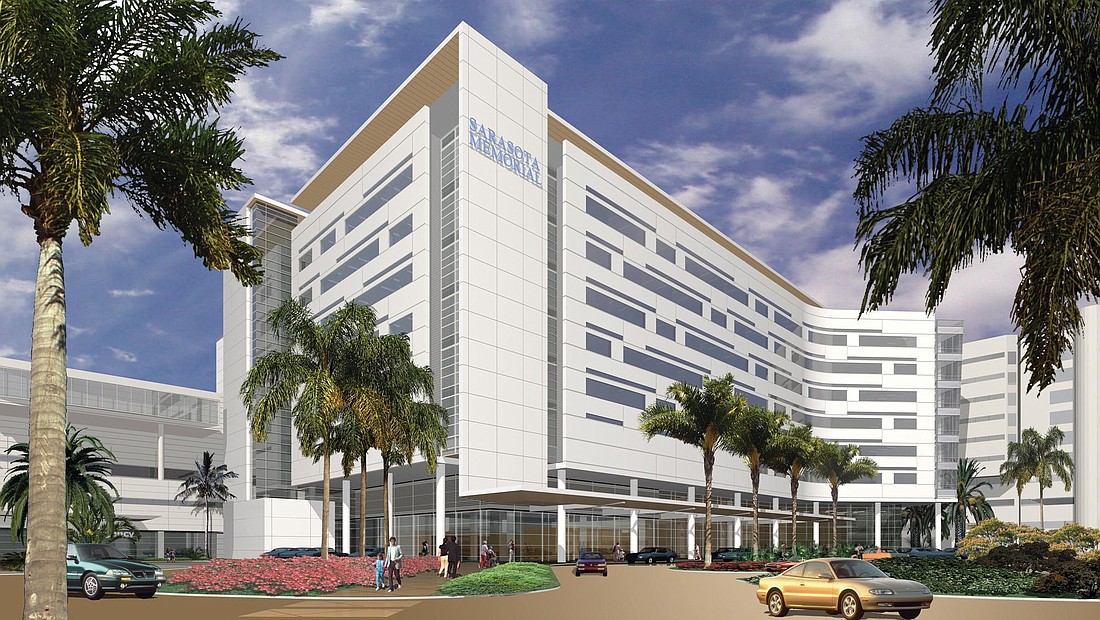 Sarasota Memorial Hospital unveiled its new $250 million Courtyard Tower last year.