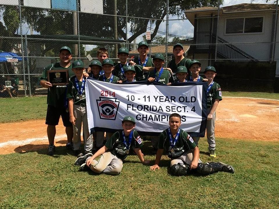 The Lakewood Ranch Little League 10/11 All-Stars went undefeated in the Section 4 tournament.