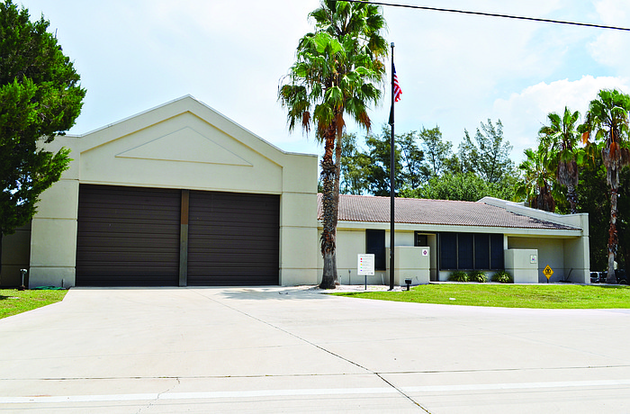 Photos by Kurt Schultheis Fire Station 92 at 2162 Gulf of Mexico Drive will undergo a $25,000 assessment in October to determine how much it will cost to repair the exterior of the building.