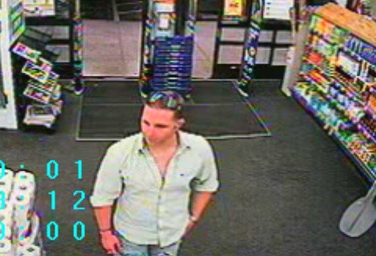 Sarasota Police are seeking a white male in his 20s or 30s for passing counterfeit cash last week.