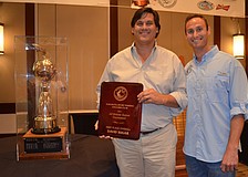 2014 Tarpon Tournament Winner David Sugar and Mason Tush of CB's Saltwater Outfitters