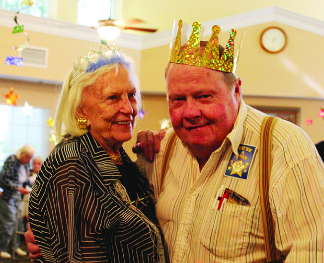 Courtesy photo Prom queen and king, Barbara Davis and John Morey