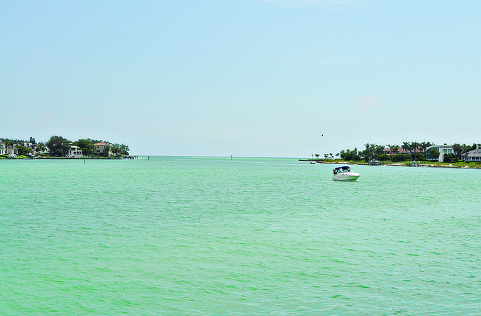 Photo by Kurt Schultheis Town Manager Dave Bullock said he hopes the town and the city can continue to work together to jointly take sand out of New Pass.