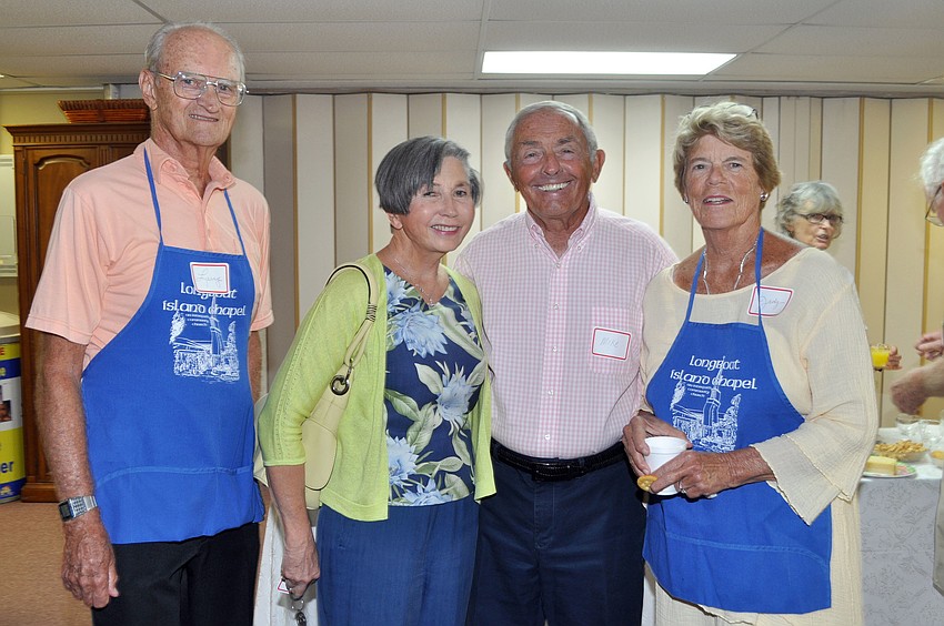 Larry and Pat Steagall with Mike Frain and Judy Achre