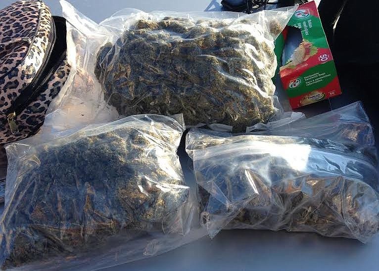 Deputies found nearly two pounds of cannabis, $740 in cash and a scale covered in marijuana residue in 20-year-old Carmon MeredithÃ¢â‚¬â„¢s truck last week.