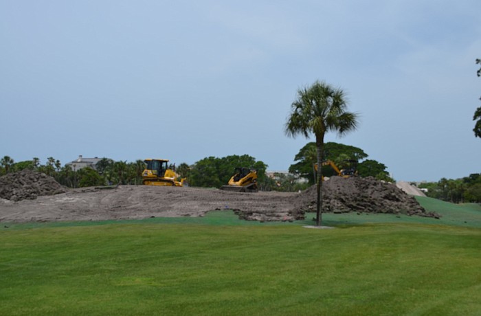 Renovations to the Key Club's Islandside and Harbourside golf courses are ongoing. (File photo)