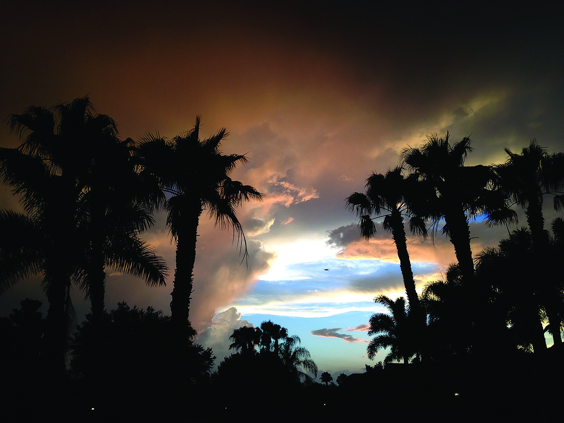 Gloria Kaminsky submitted this sunset photo, taken after an afternoon storm in Lakewood Ranch.