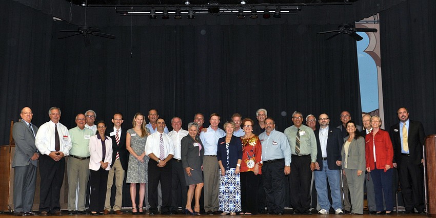 More than 30 candidates in the upcoming 2014 Primary Election were in attendance at the Republican Candidate Open House event Thursday, Aug. 8, at Sahib Shrine.