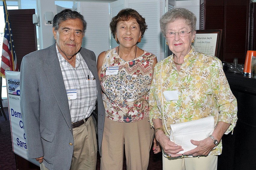 Bruno Sutley, Connie Goldstein and Dolores Damsky