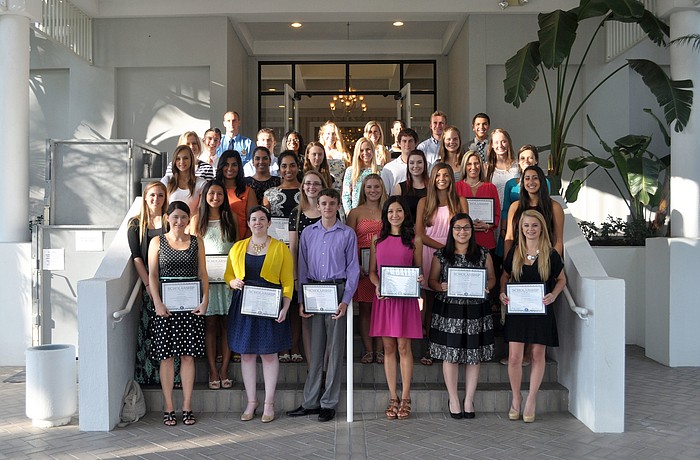 The Kiwanis Club of Longboat Key awarded 37 scholarships to students at the 2014 Scholarship Program Breakfast Thursday, at the Longboat Key Club. Photos by Heather Merriman and Caleb Motsinger
