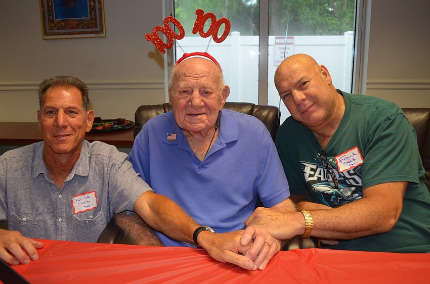 Charles, Sol and Frank Carson