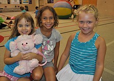 Liz Bentze, Isabella Bartels and Crystal Galbraith love spending time together.