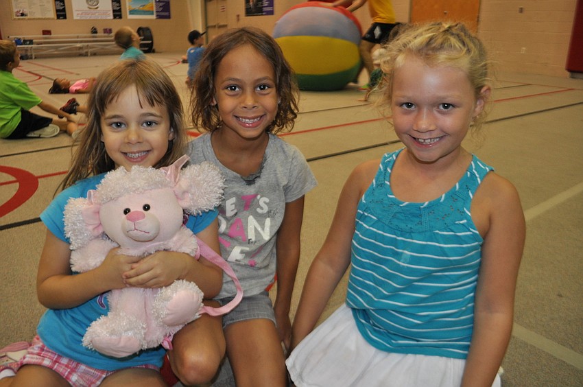 Liz Bentze, Isabella Bartels and Crystal Galbraith love spending time together.