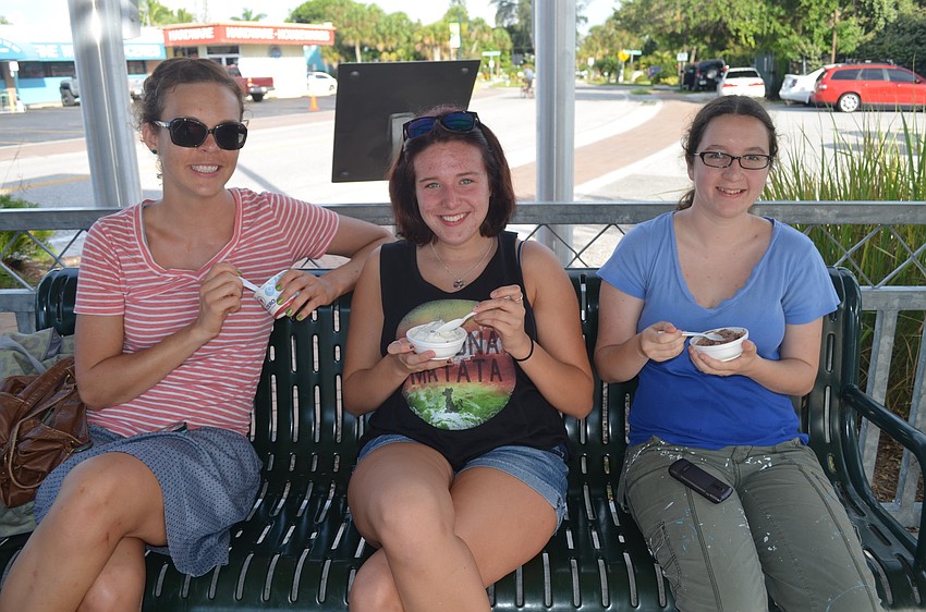 Alex Everson, Veronica Folian and Alyssa McManus